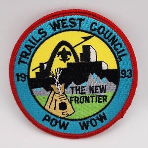 Trails West Council The New Frontier 1993‎ Boy Scouts Of America Pow Wow